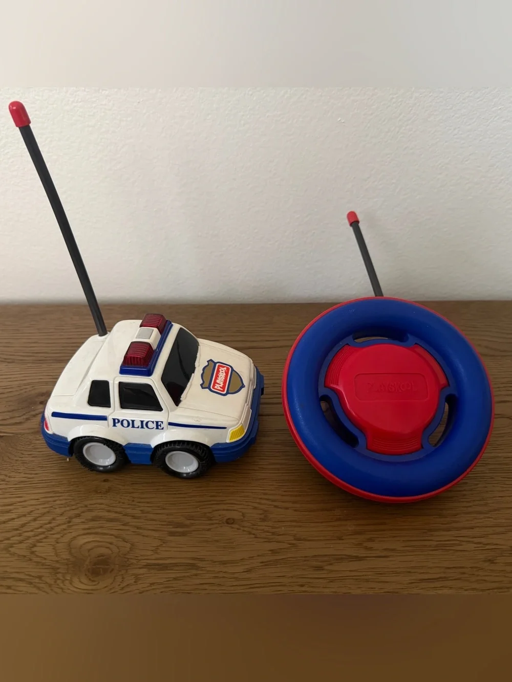 Playskool vintage 1990’s Kids Remote Control Police Car Toy
